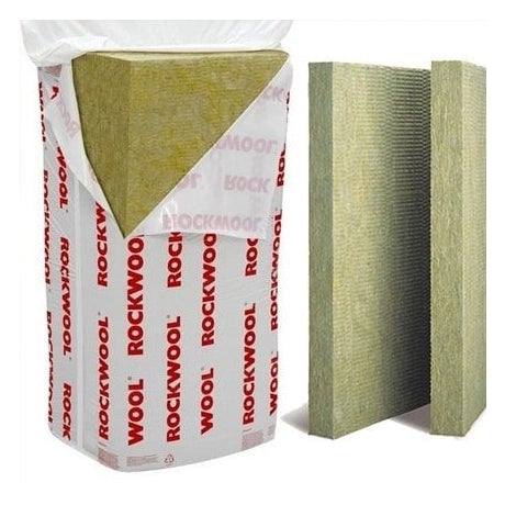 50mm Rockwool Insulation Slab RWA45 1200mm x 600mm 6.48m²